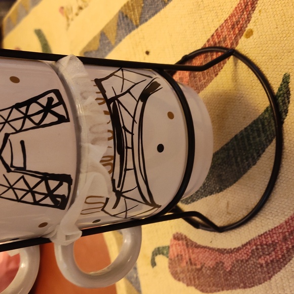 BT1- American Atelier Eiffel Tower Stackable Mugs - Picture 5 of 7